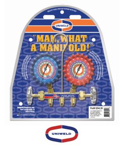 JUEGO MANOMETROS R410A-R22-R404A PARA REFRIGERACIÓN UNIWELD  QS4L3H-5